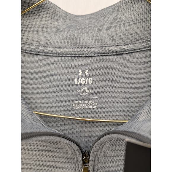 NWT Under Armour UA Tech Twist Women's ½ Zip in Castlerock size Large - Picture 6 of 7